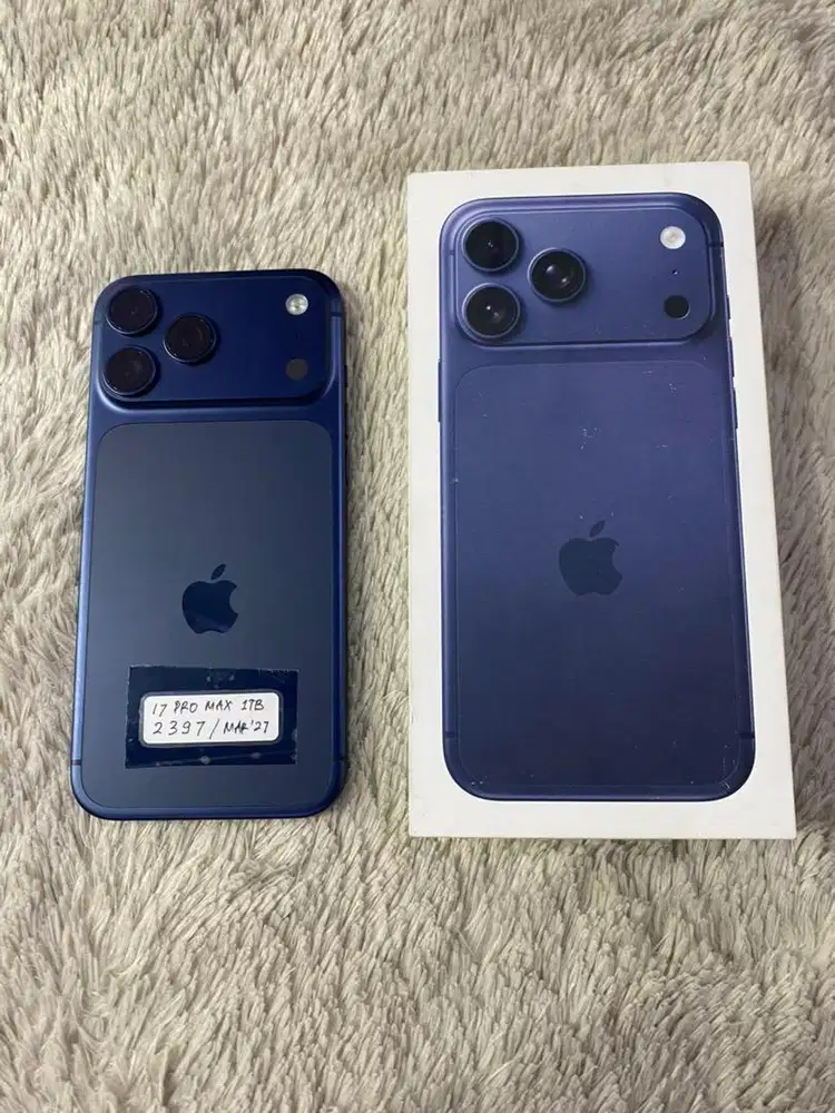 Iphone 17 pro max 1 tb ibox garansi on fullset