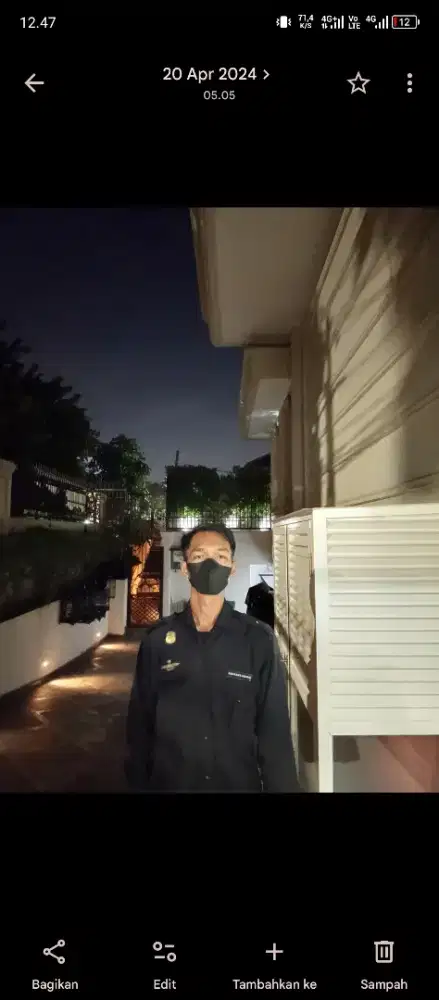 pernah pengalaman securty 2thn di hotel