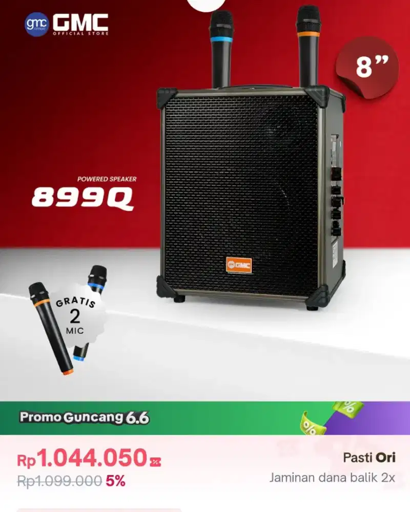 SPEAKER AKTIF GMC 899Q