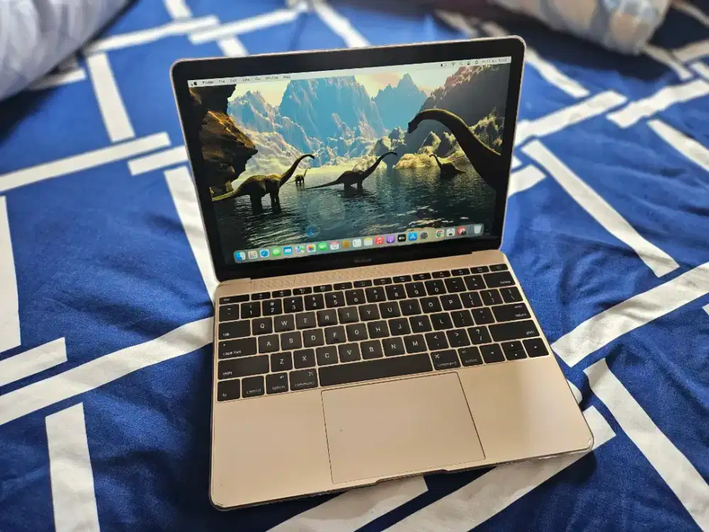 Macbook 2017 12inch 8GB 256GB fungsi normal mantap