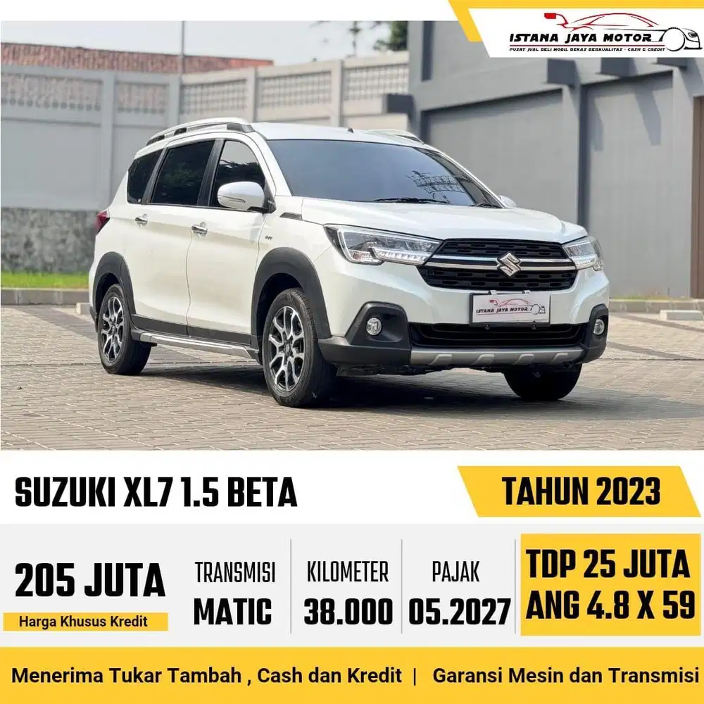 LOW KM !! Suzuki XL7 Beta 1.5 Automatic 2023 Putih