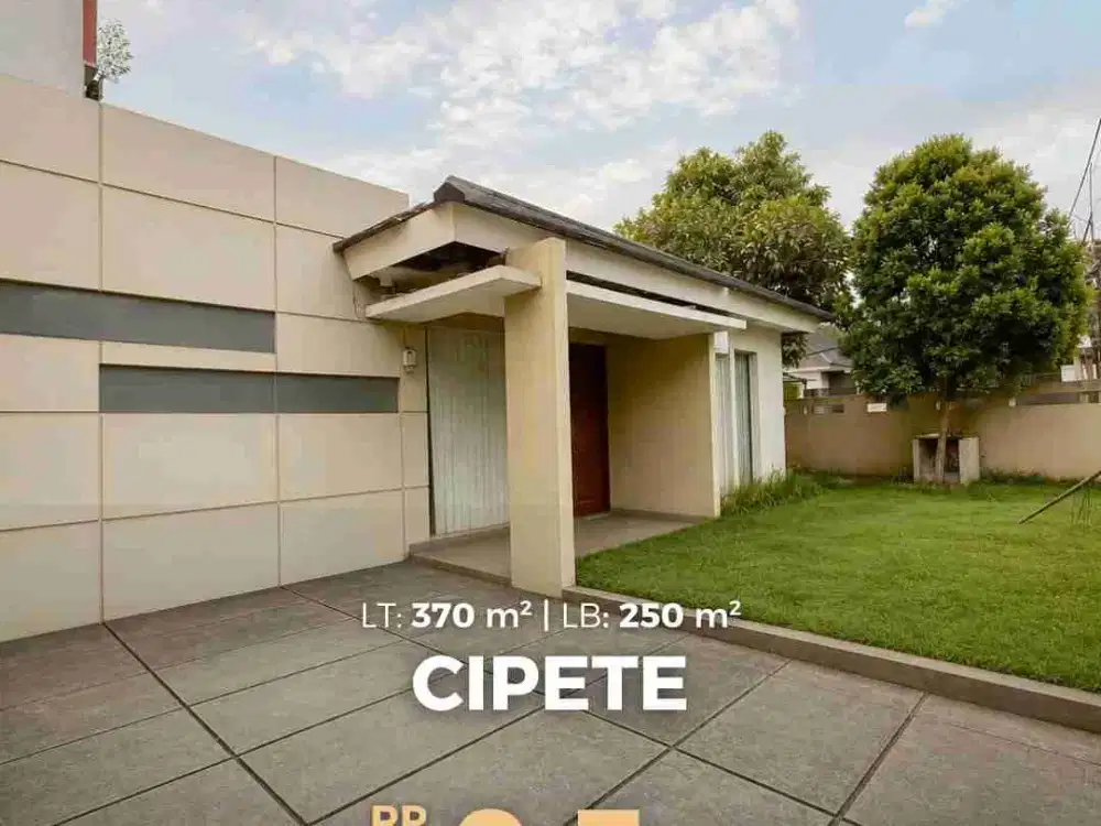 Dijual rumah di cipete jaksel dekat ke MRT