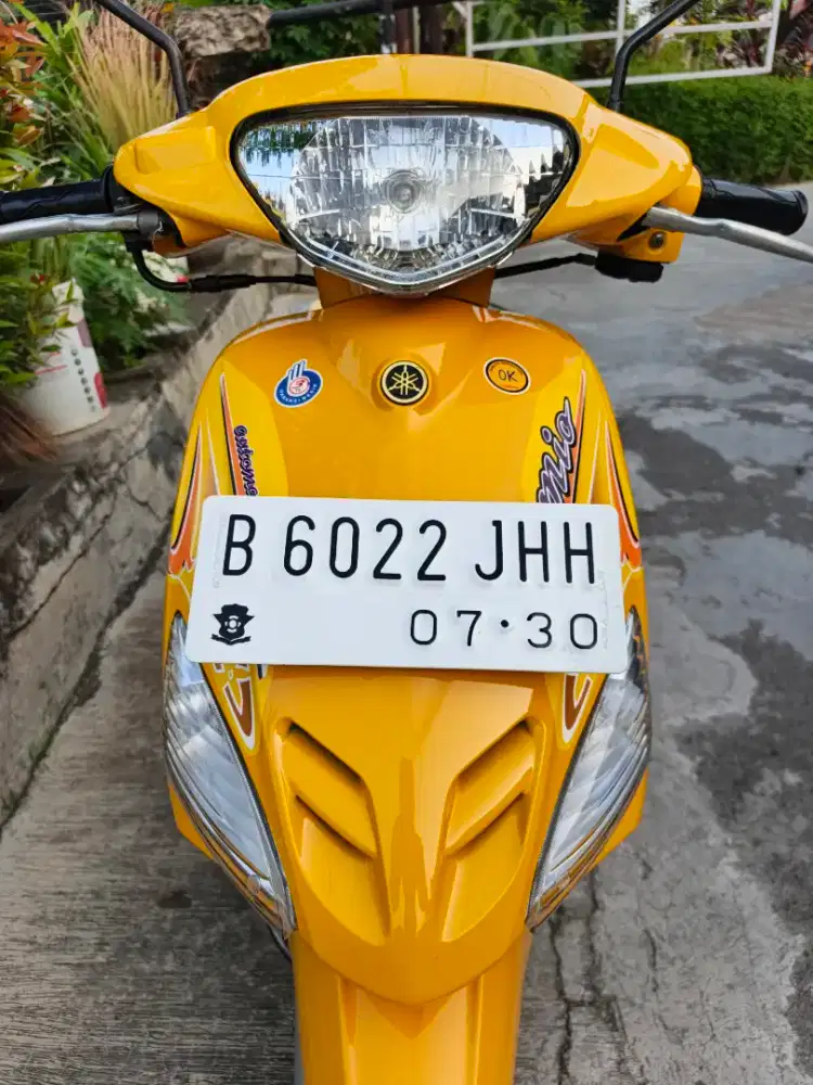 RESTORASI RINGAN MIO SPORTY BASIC SMILE KUNING 2010