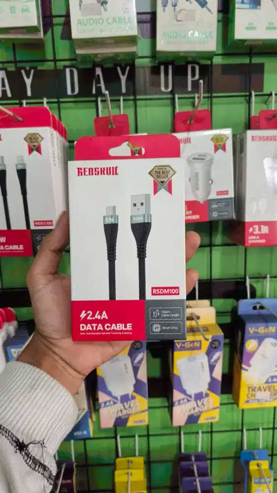 KABEL DATA MICRO REDSKULL RSDM100