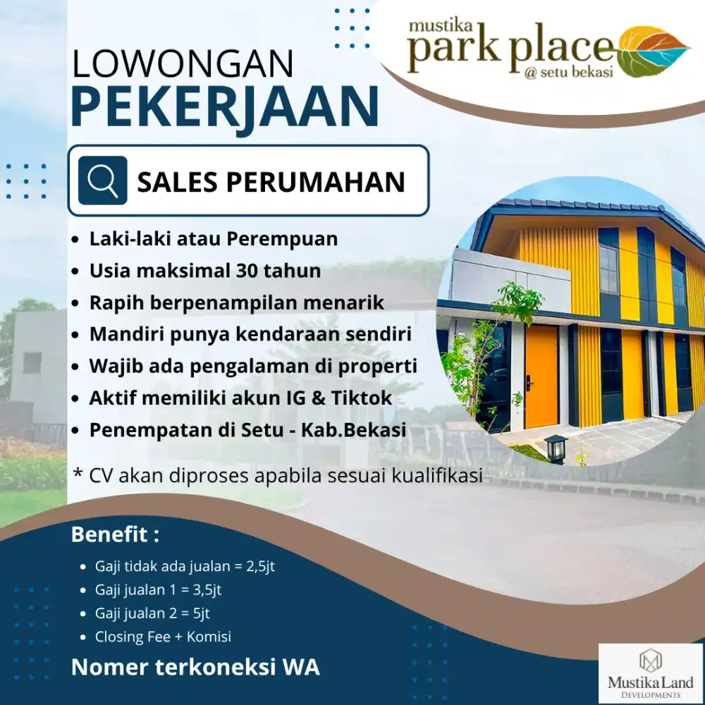 SALES PERUMAHAN BEKASI