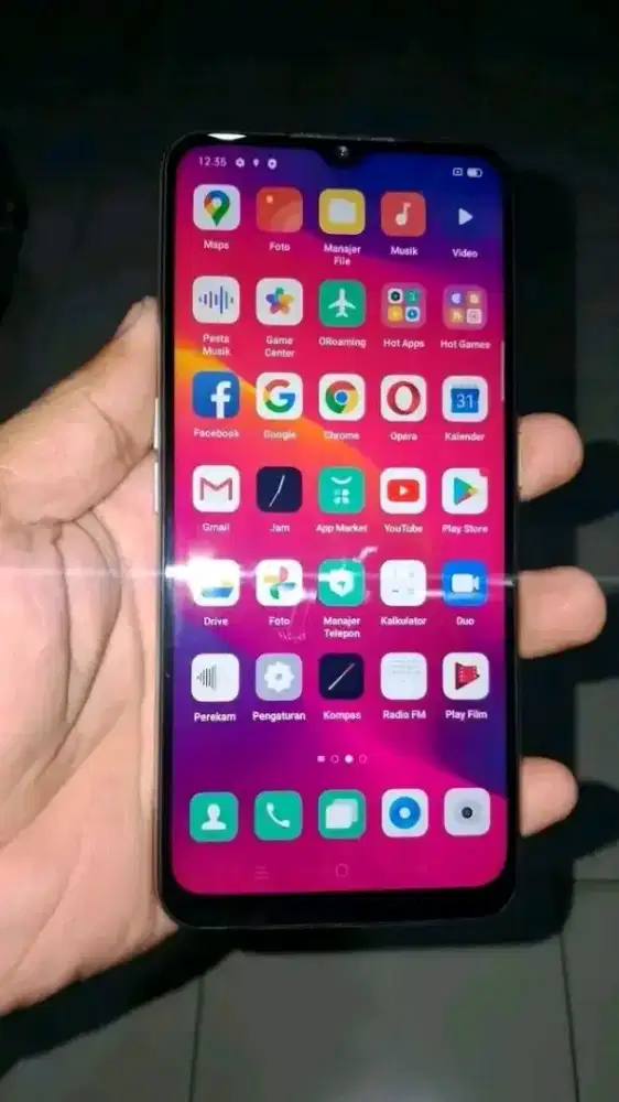 Oppo A5 ram 4+3/128 normal siap pakai