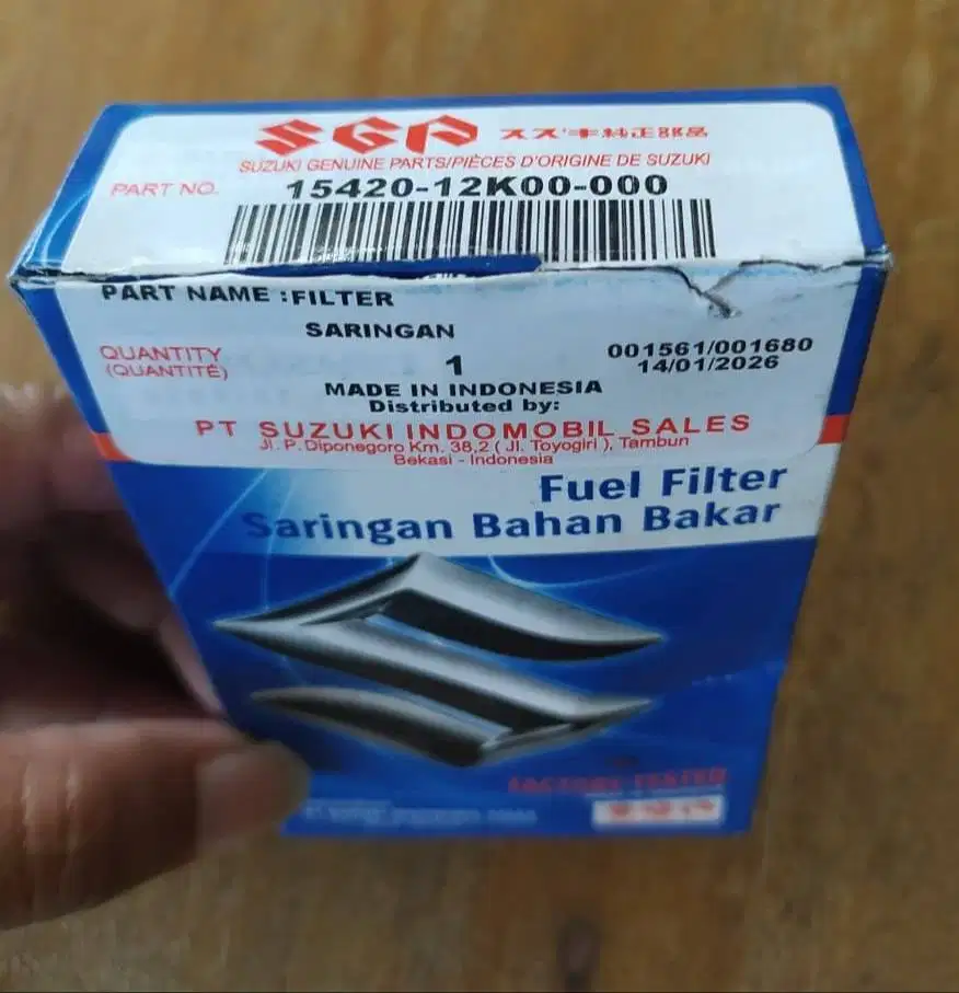 [BARU] Saringan Bahan Bakar (Suzuki Injeksi) Original SGP
