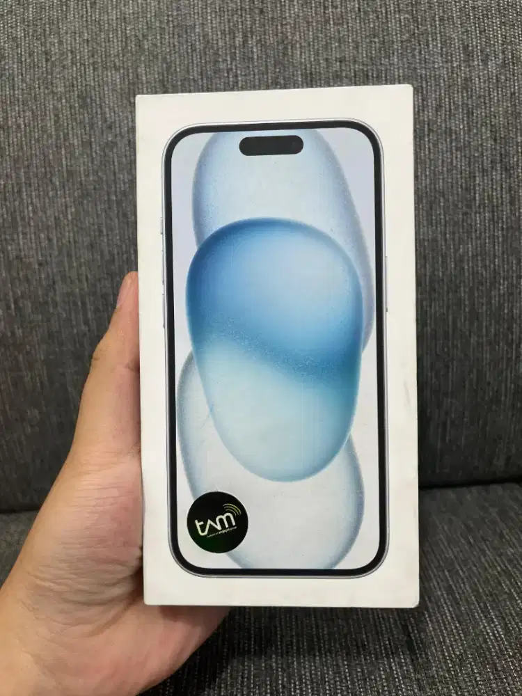 Baru iphone 15 128 GB Blue ibox PA/A