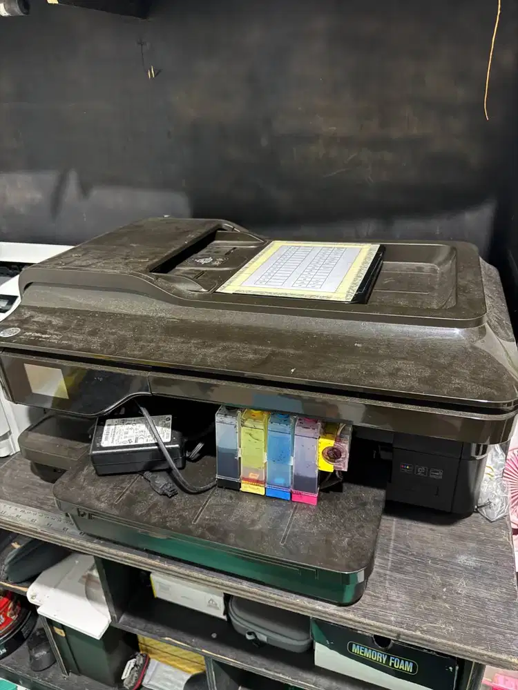 Printer HP 7612 A3+ ADF Wifi (Printhead Rusak)