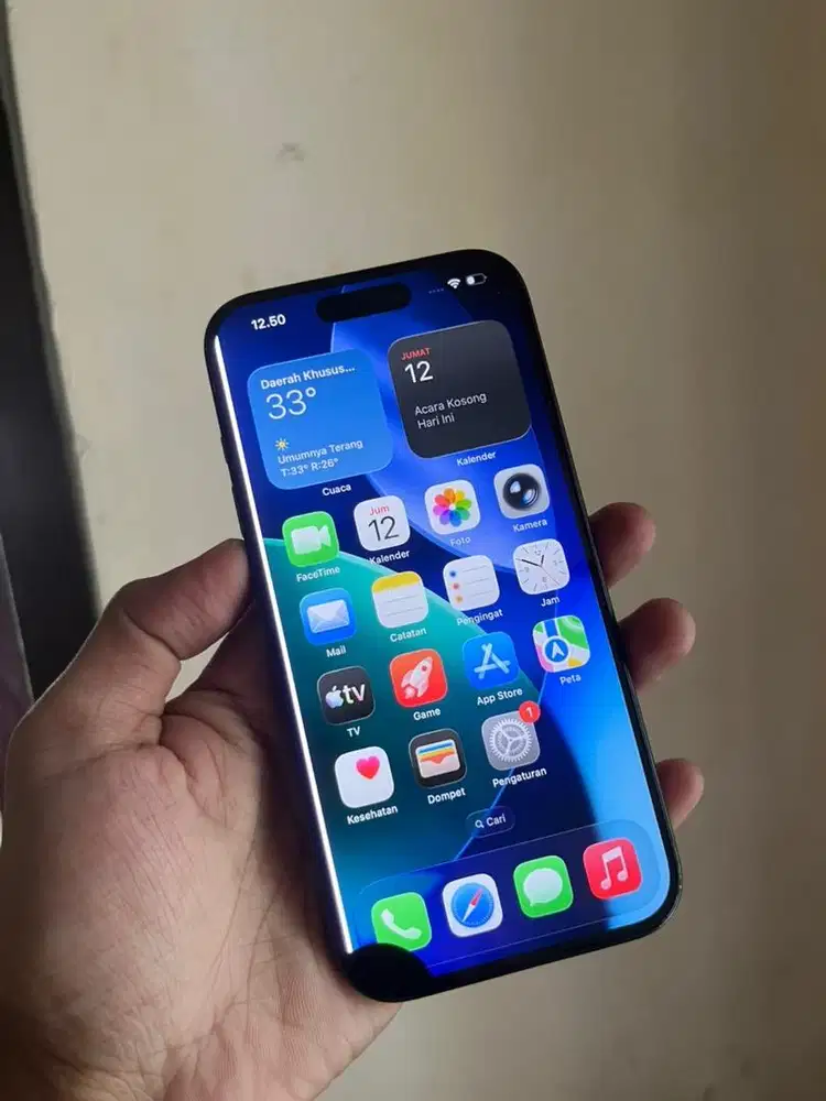 iphone 15 pro 256gb fullset ori