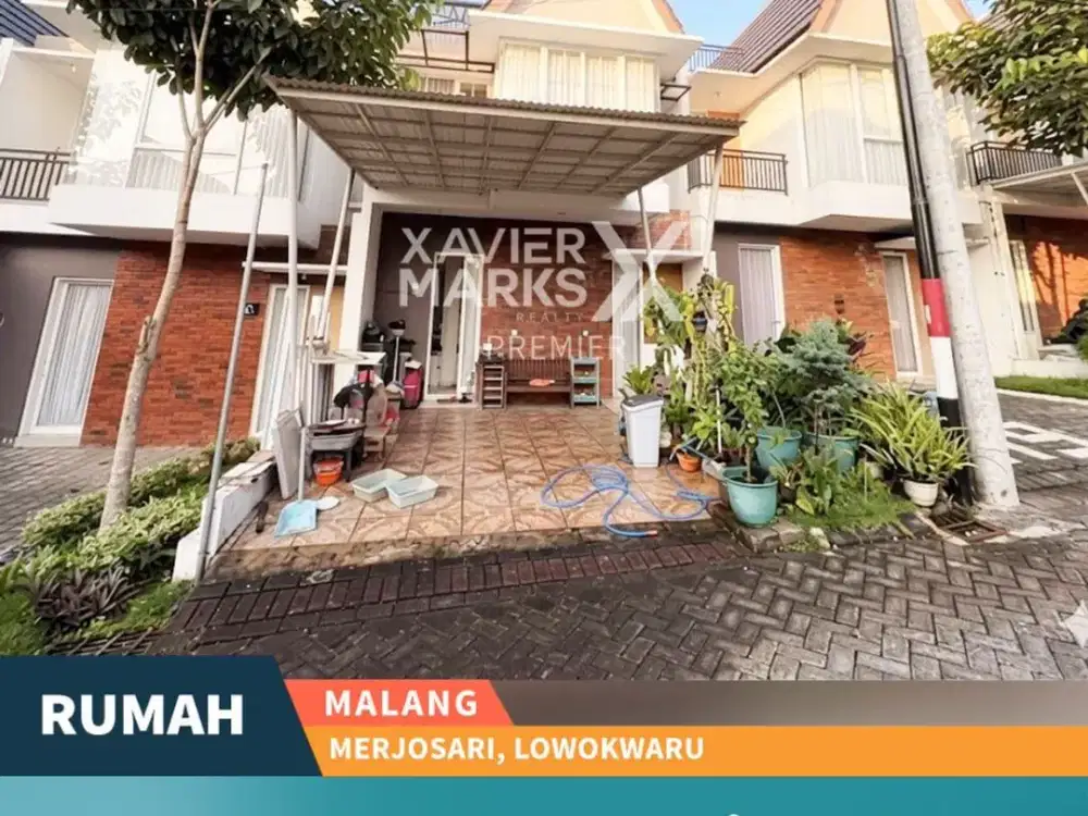 Dijual Rumah Strategis Kawasan Kampus di Merjosari Malang