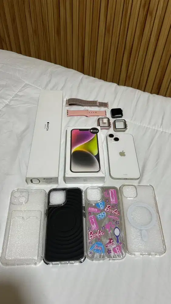 Iphone 14 & iWatch Series 3 garansi resmi