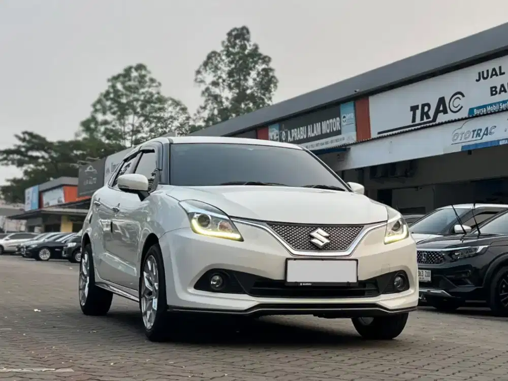 ISTIMEWA LOW KM!! SUZUKI BALENO 1.4 AT MATIC NIK 2018 PUTIH, KM 71RB