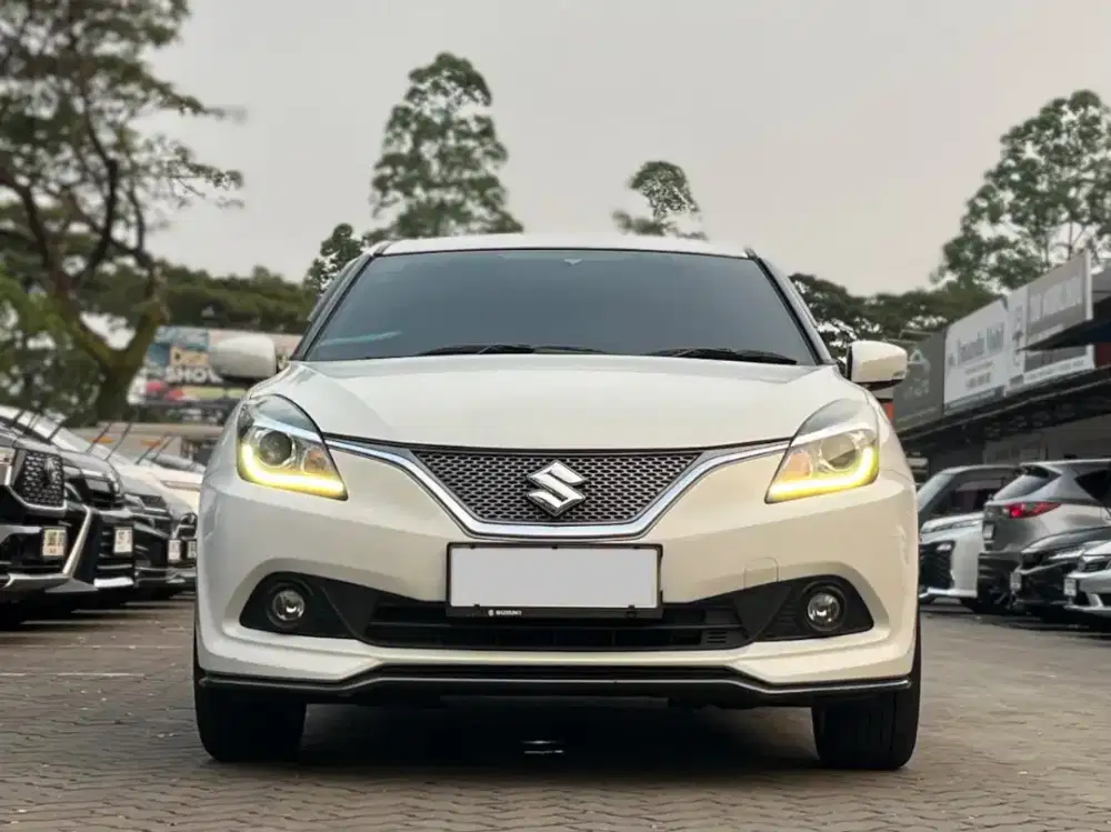 ISTIMEWA LOW KM!! SUZUKI BALENO 1.4 AT MATIC NIK 2018 PUTIH, KM 71RB