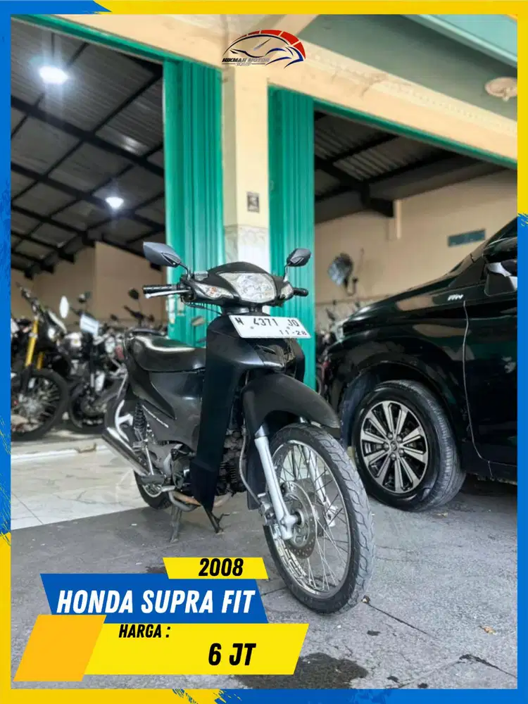 HONDA SUPRA FIT 2008 BEKAS RASA BARU BOSSKU HIKMAH MOTOR KEPUH MALANG