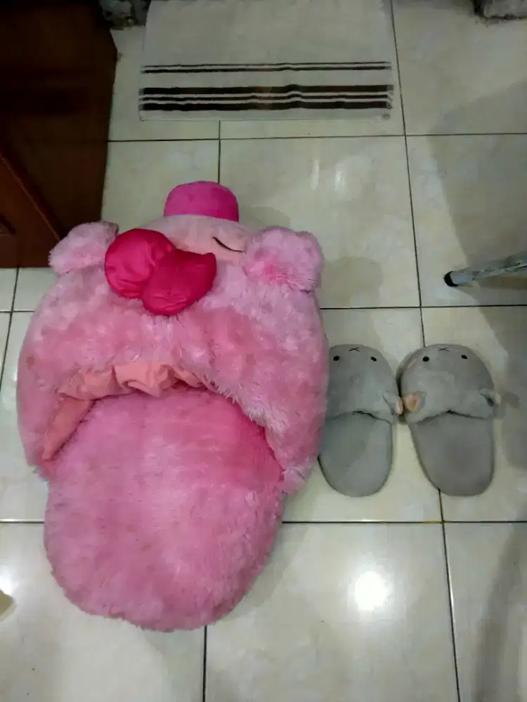 Boneka pink lucu besar harga murah