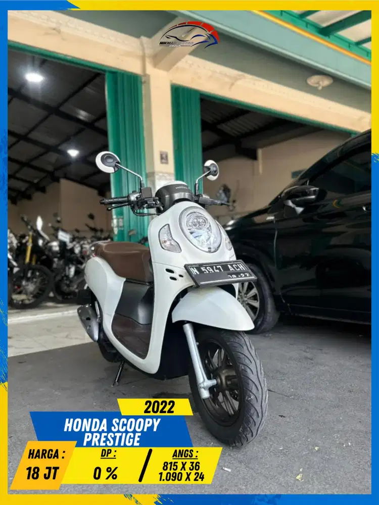 HONDA SCOOPY PRESTIGE 2022 NEGO MASZEHH HIKMAH MOTOR KEPUH MALANG