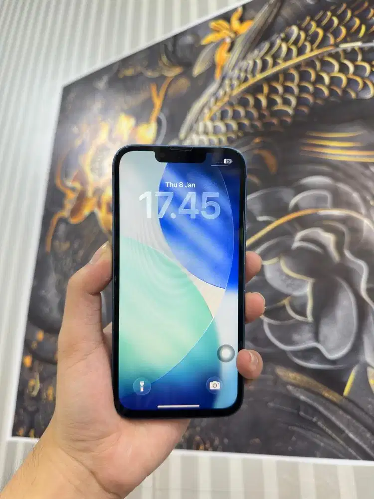 JUAL IPHONE 13 256 BIRU ALLOP