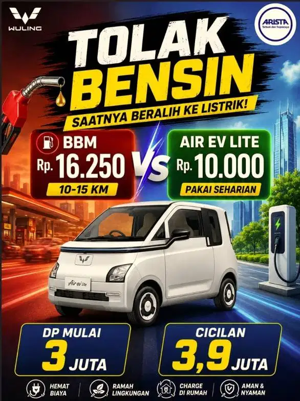 PROMO DP 3JT WULING AIR EV NIK 2025