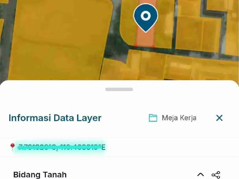 Tanah Ideal Murah Dijual daerah Berbah dekat Pabrik Motor MAK