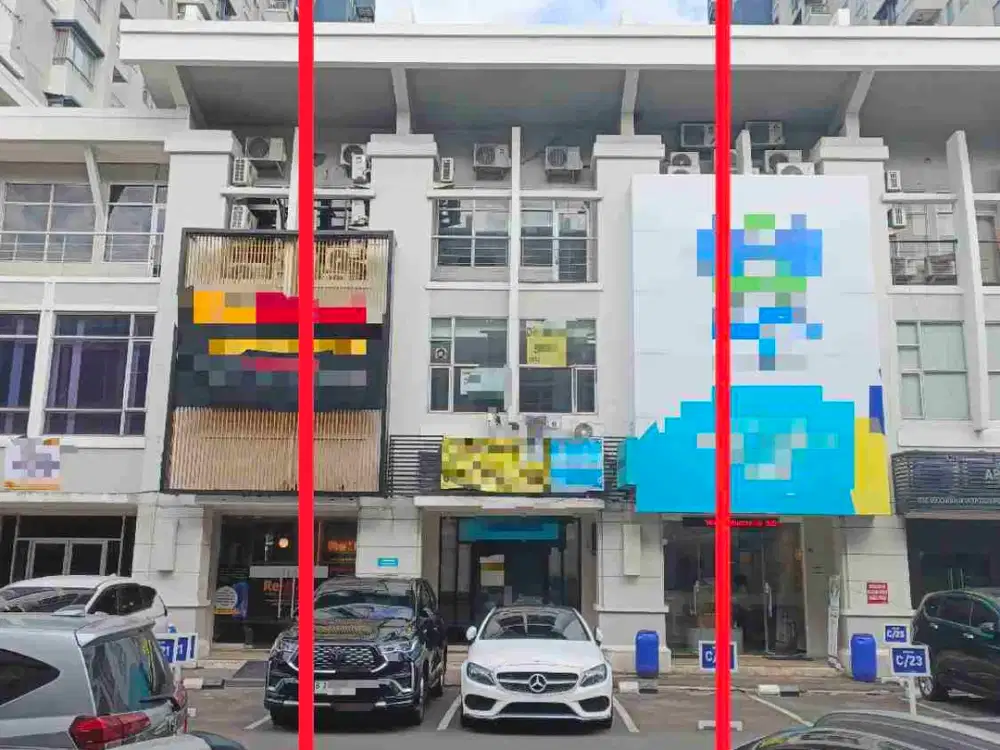 Disewa Ruko 3 Lantai Strategis Siap Pakai