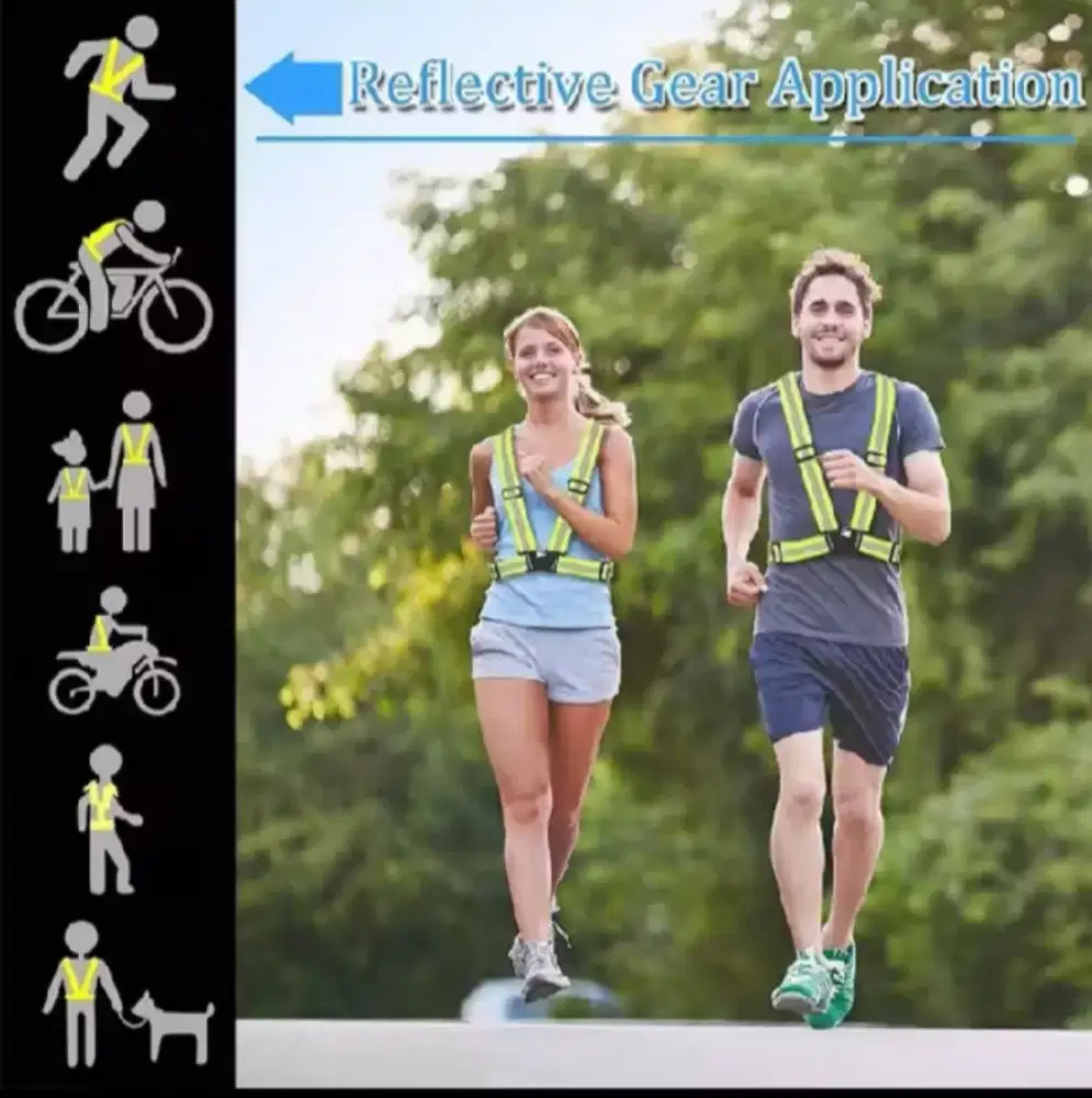 Safety vest Bike, Running, Riding