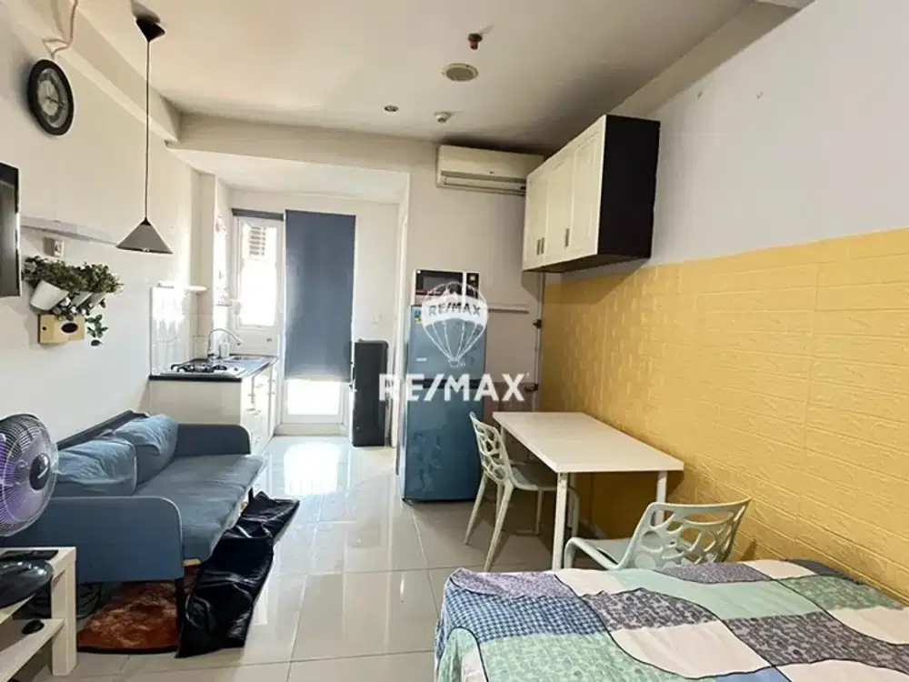 Disewakan Studio Oak Tower B Pulo Gadung - Balkon Pribadi, Dekat Jaklingko, & Teminal Pulo Gadung