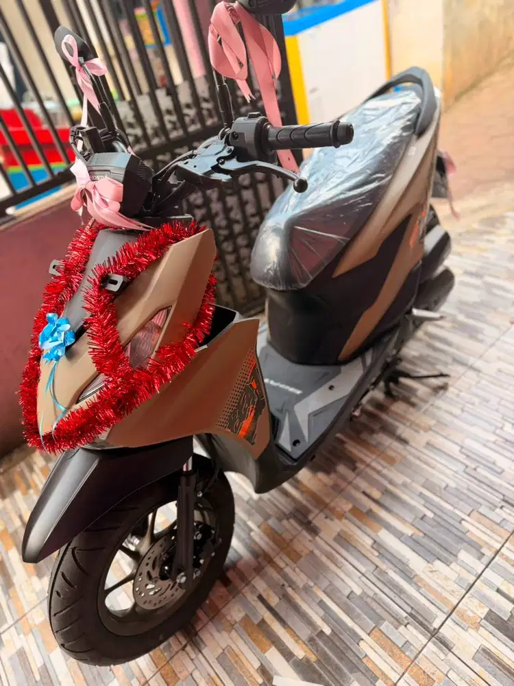 Honda BeAT Street Warna Brown / Cokelat - MOTOR BARU