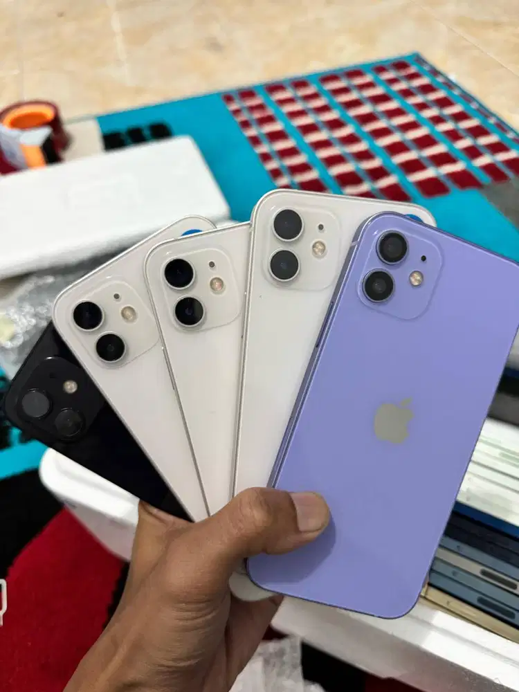 iphone 12 128gb ibox lengkap ori mulus