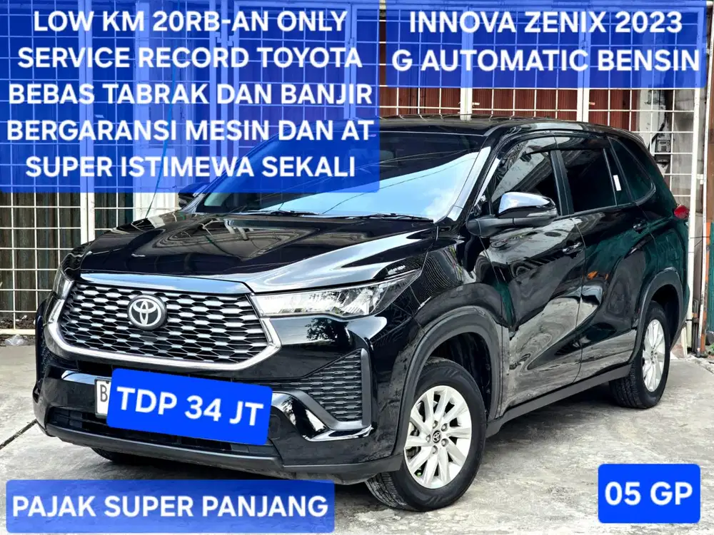 Toyota Kijang Innova Zenix 2023 G AT Bensin Model 2022 Q 2024 V Hybrid