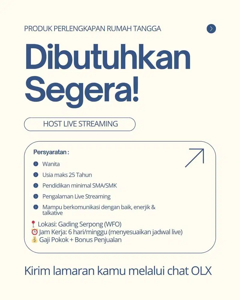 HOST LIVE STREAMING TIKTOK