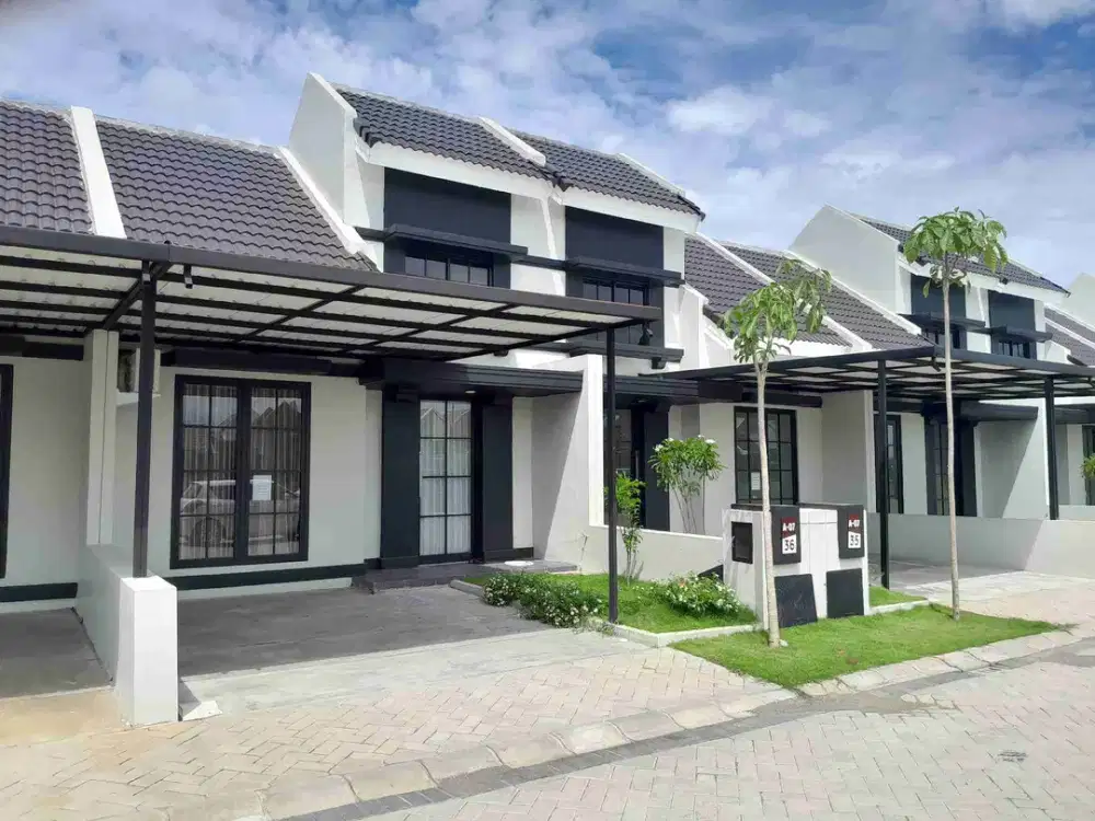 Rumah baru ,tanpa Dp , angsuran 2 jt an , sidoarjo