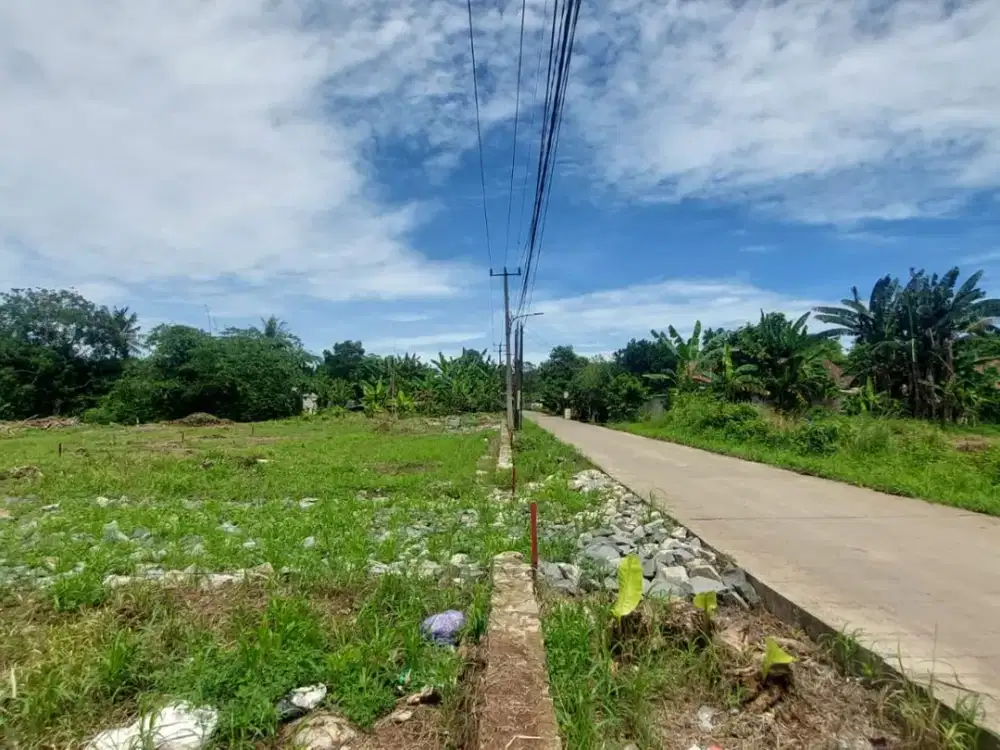 Tanah Murah Strategis Cisauk, 10 Menit Stasiun Jatake BSD