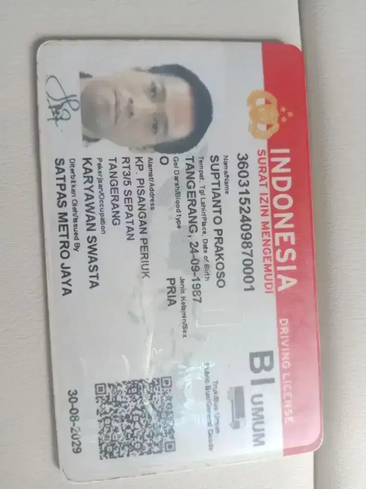 Butuh kerjaan sopir oprasional siap antar Jawa bali
