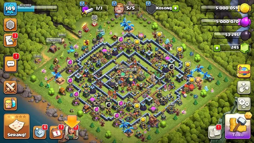 Akun COC TH 14-13