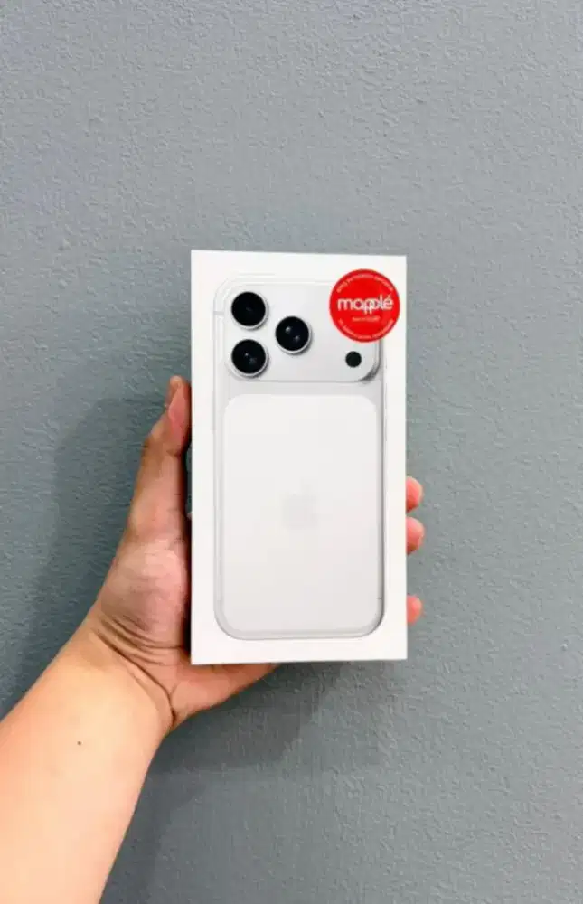 IPHONE 17 PRO SILVER 256GB CASH&CREDIT BUNGA 0% 12 BULAN