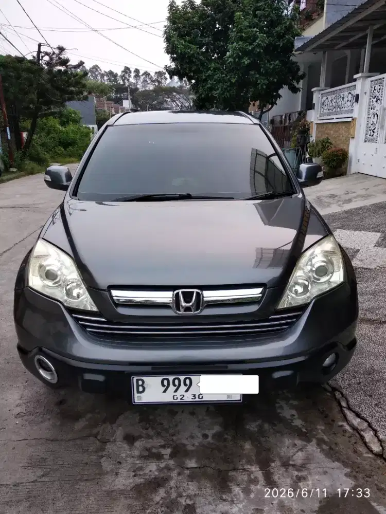 HONDA CRV 2.0 Matic Th 2009 Abu-abu metalik kondisi antik sekali