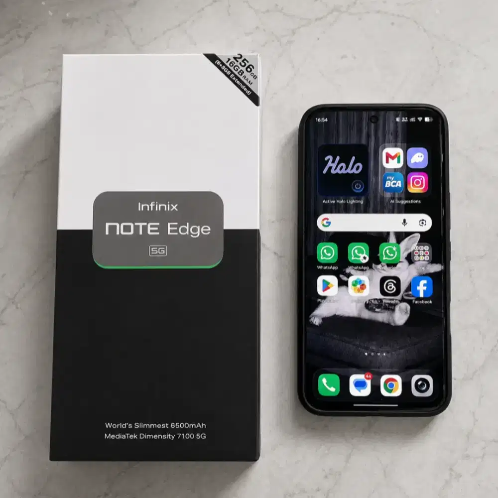 infinix note edge 5G 8/256 garansi panjang