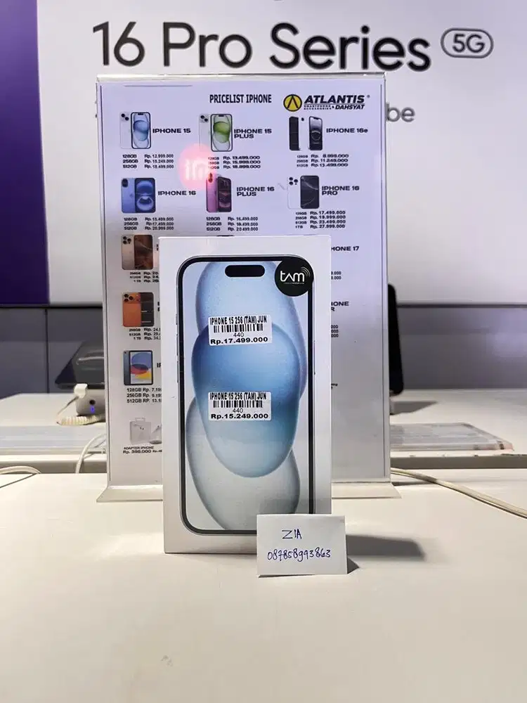 Iphone 15 256gb ATLANTIS DAHSYAT