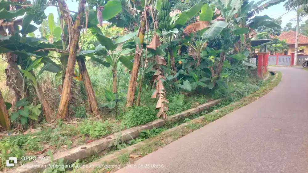 Di jual tanah darat nempel jalan