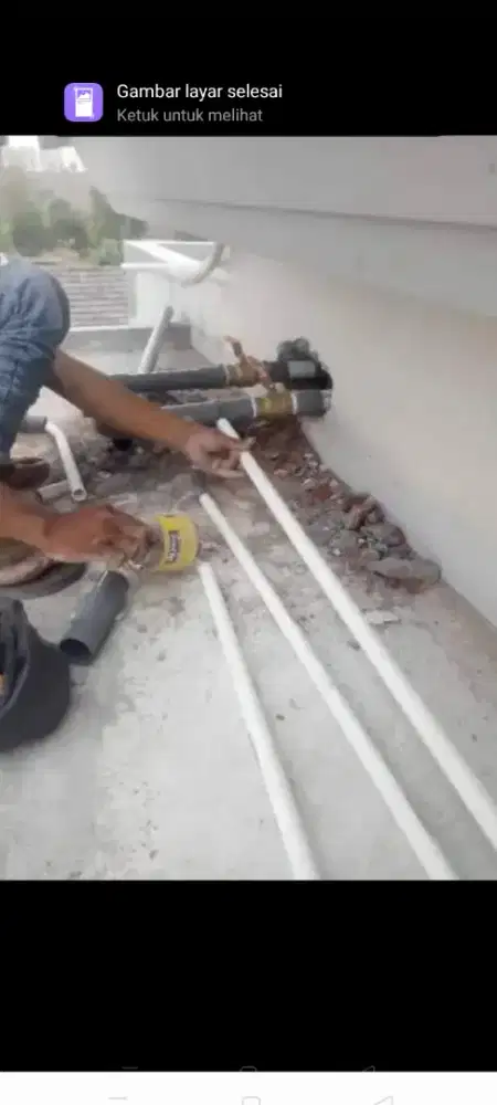 Tukang ledeng dan pipa mampet