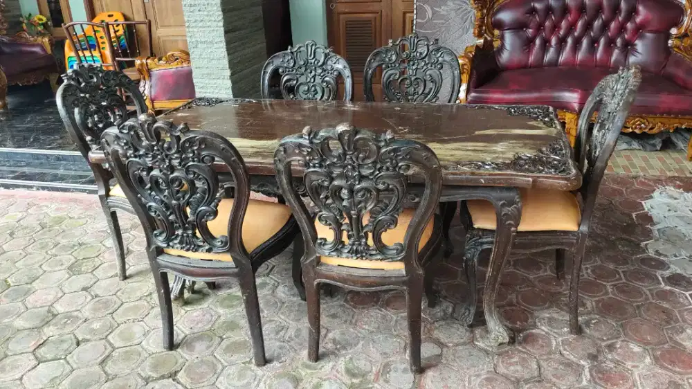 Meja mkan jati jepara