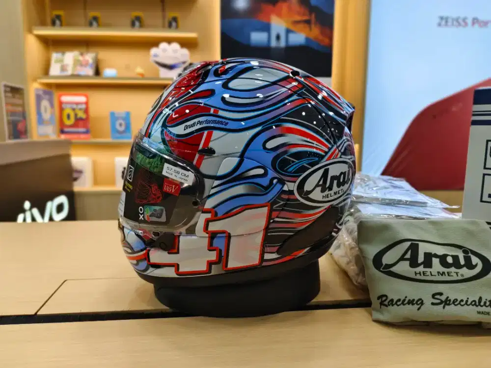 Arai Rx7x Haga WSBK Size M SNI Snell 2025 New