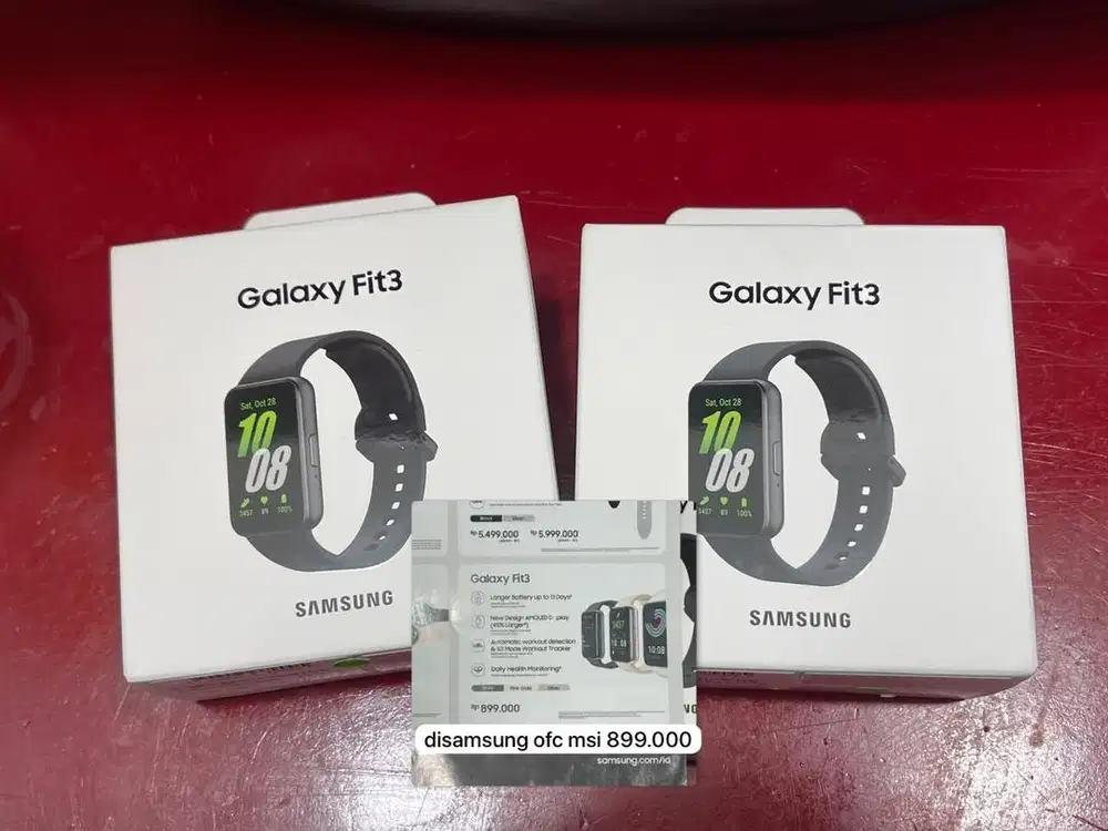 samsung galaxy fit 3 new baru resmi indo masi segell
