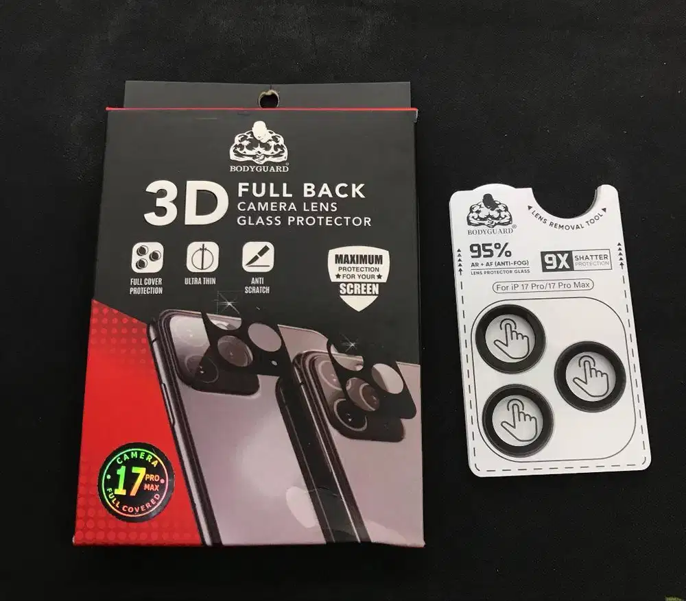 BG Guard Camera Lens Protector iPhone 17 Pro Max