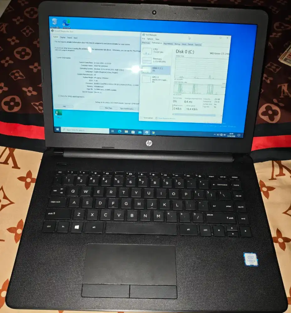 LAPTOP HP CORE I3 - 6006U