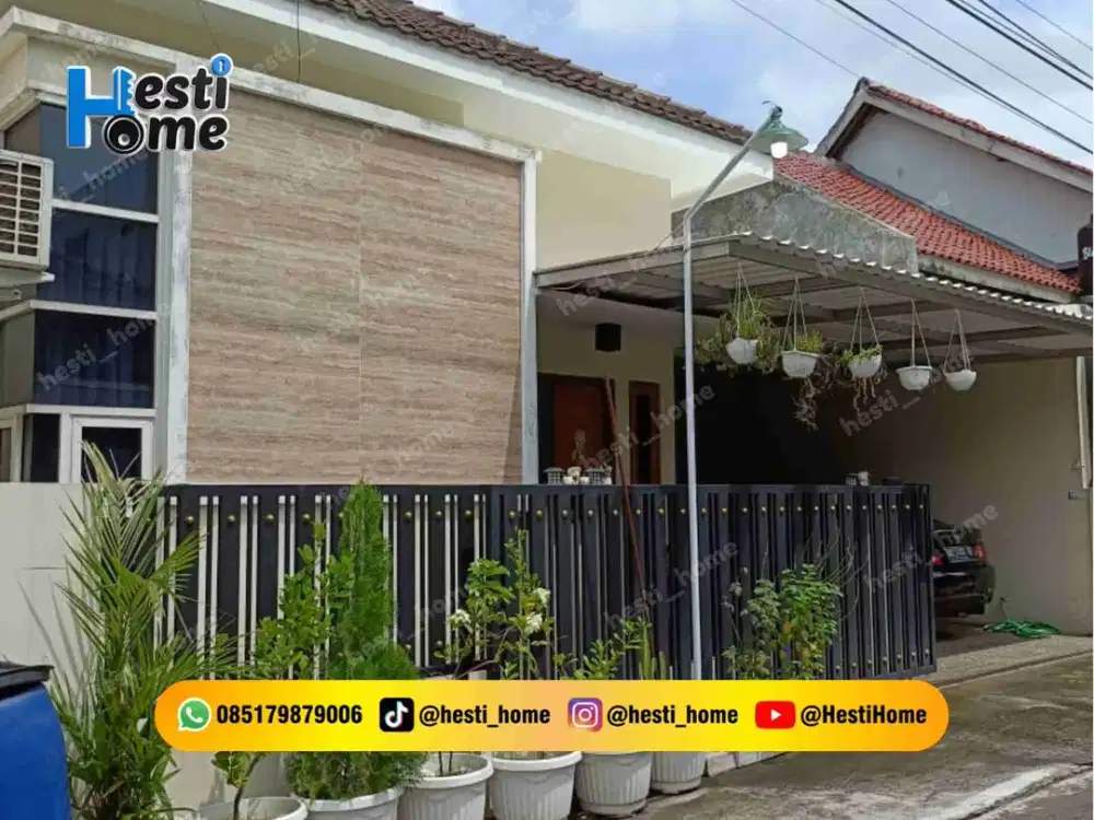 Jual Rumah Siap Huni Pasadena Manyaran Semarang Barat Hadap Selatan