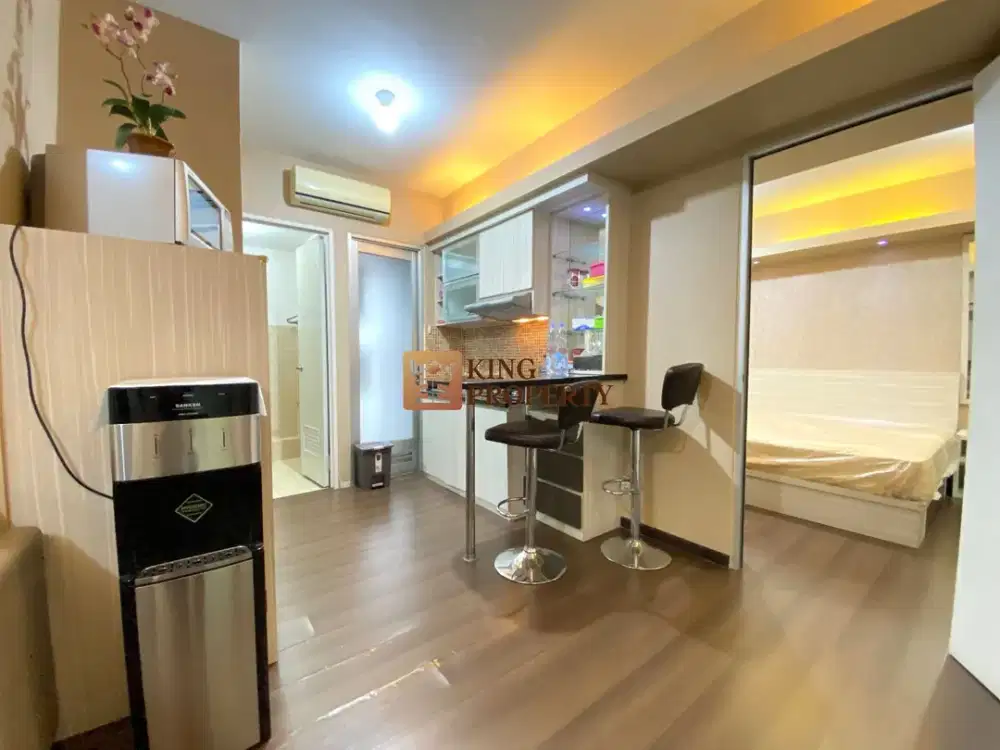 Cuma 1 Unit! Dijual Apartemen Green Bay Pluit Greenbay 1Br + Studio Connecting Full Furnished Interior Tinggal Bawa Koper