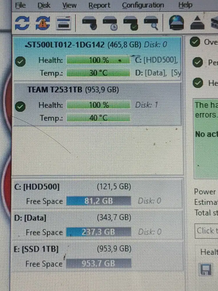 Ssd 1Tb second rasa baru