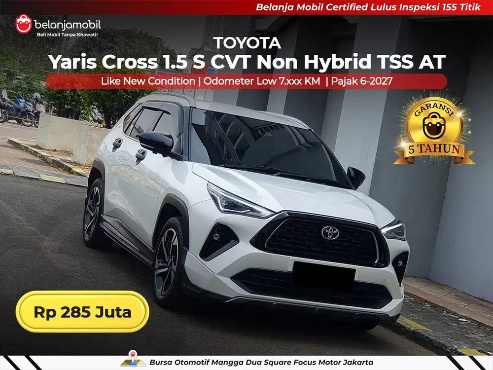 [ LOW KM 7RB ] Toyota Yaris Cross 1.5 S CVT Non Hybrid TSS 2023/2024
